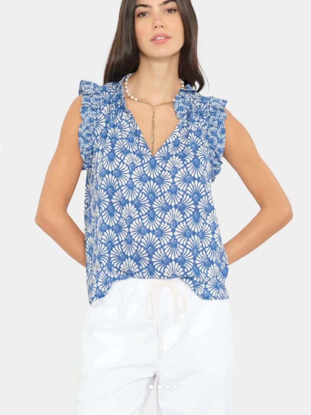 Cobalt Shell Bex Top